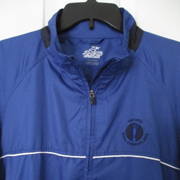 Ahead Extreme Mens S/S "The Open Royal Liverpool 2014" Golf Windshirt NWOT - XXL - Picture 3 of 3